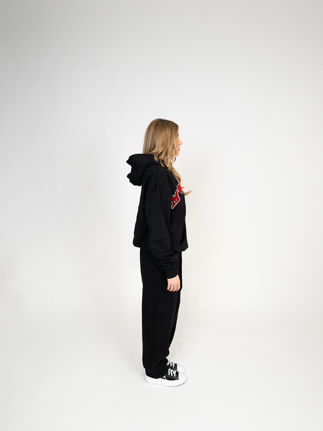 Love Hoodie Noir