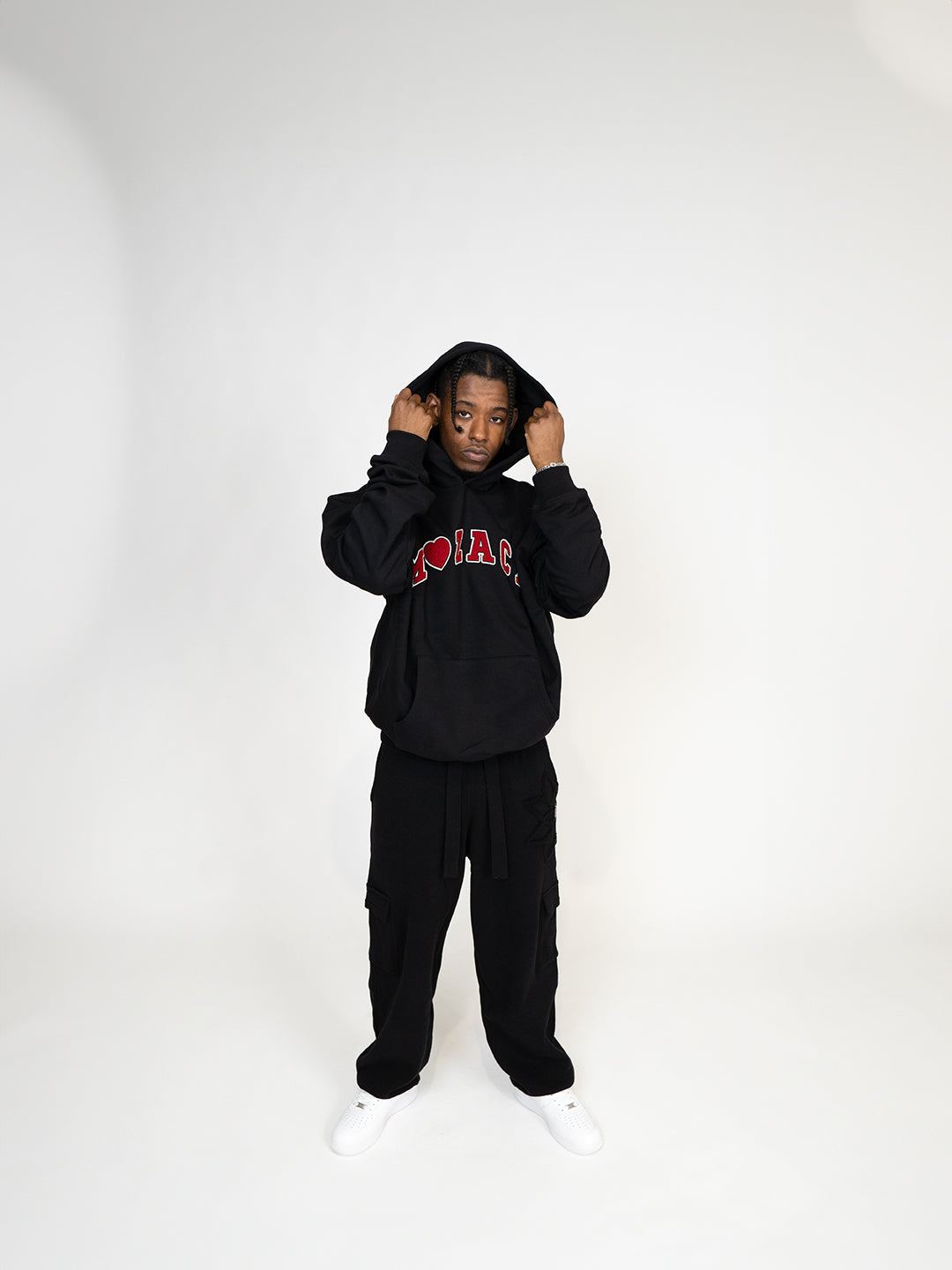 Love Hoodie Noir