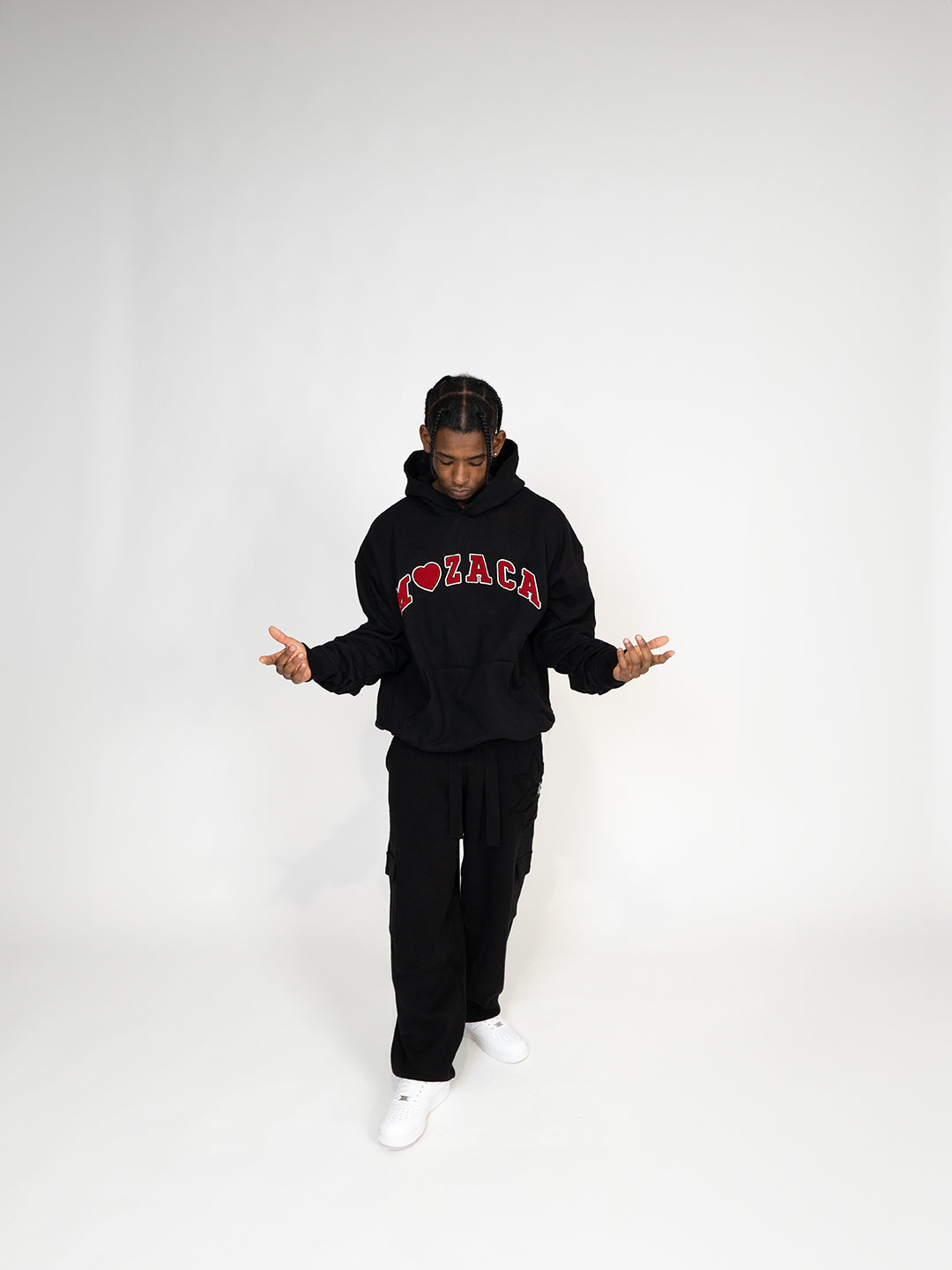 Love Hoodie Noir