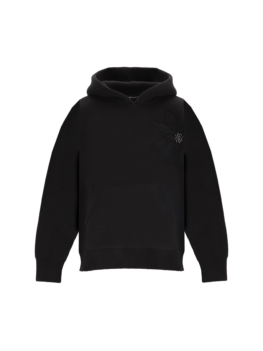 Knit Hoodie Noir