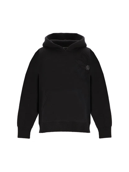 Knit Hoodie Noir